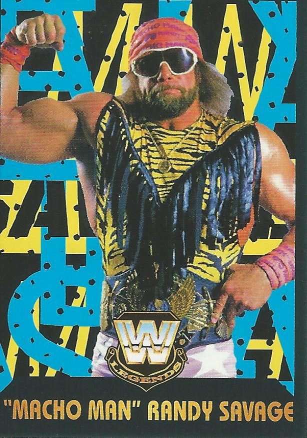 WWE Panini 2022 Sticker Collection Macho Man Randy Savage No.372