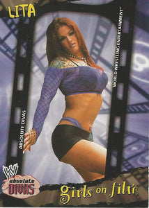 WWE Fleer Absolute Divas 2002 Trading Cards Lita No.94