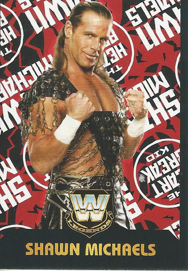 WWE Panini 2022 Sticker Collection Shawn Michaels No.379
