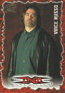 TNA Pacific Trading Cards 2004 Vince Russo No.37