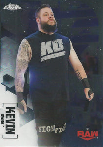 WWE Topps Chrome 2020 Trading Cards Kevin Owens No.37