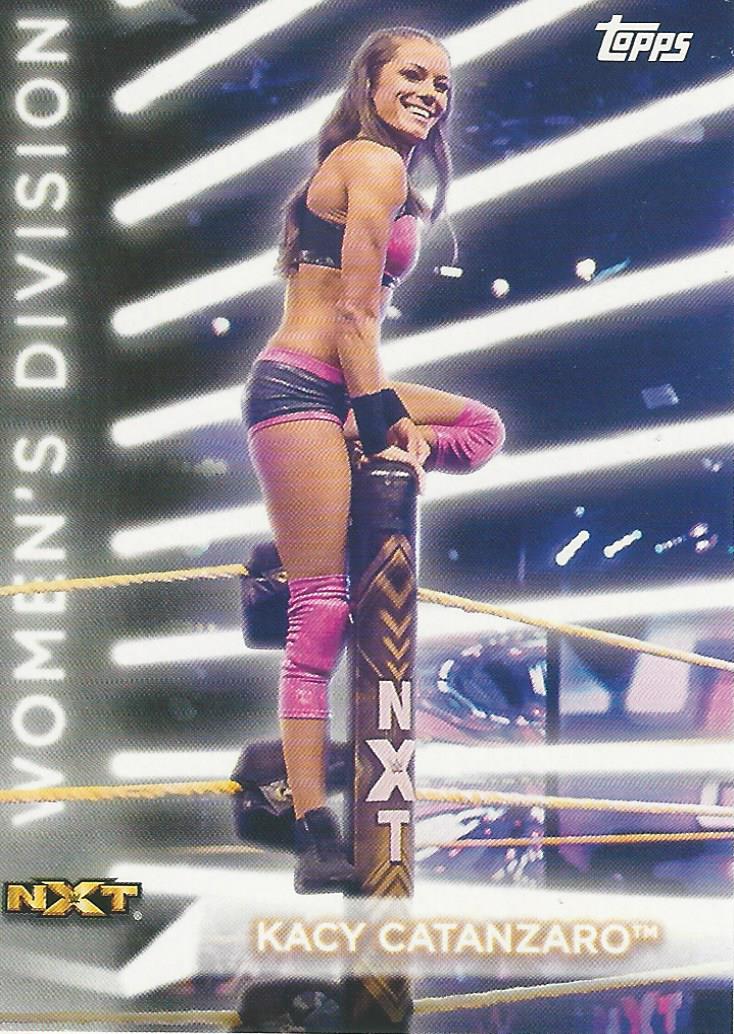 WWE Topps Women Division 2021 Trading Card Kacy Catanzaro RC-37