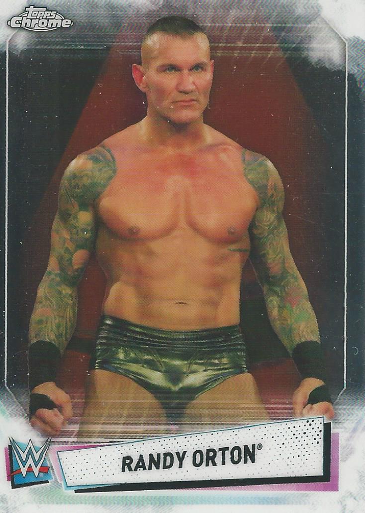 WWE Topps Chrome 2021 Trading Cards Randy Orton No.37