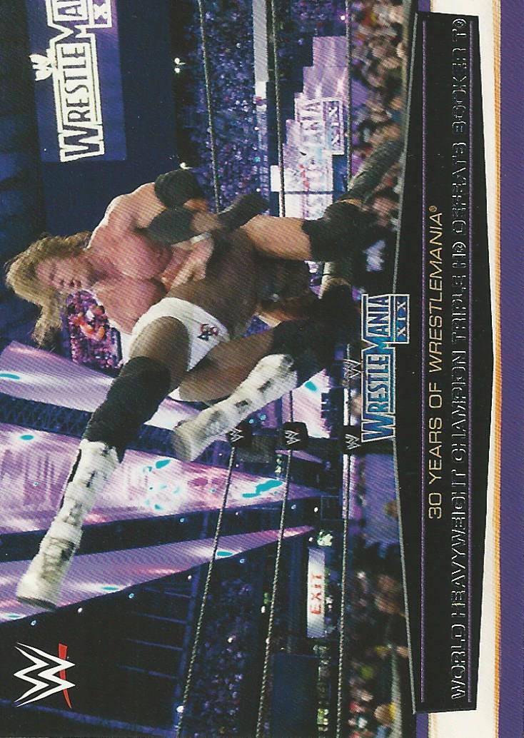 WWE Topps Road to Wrestlemania 2014 Trading Cards Triple H 37 of 60