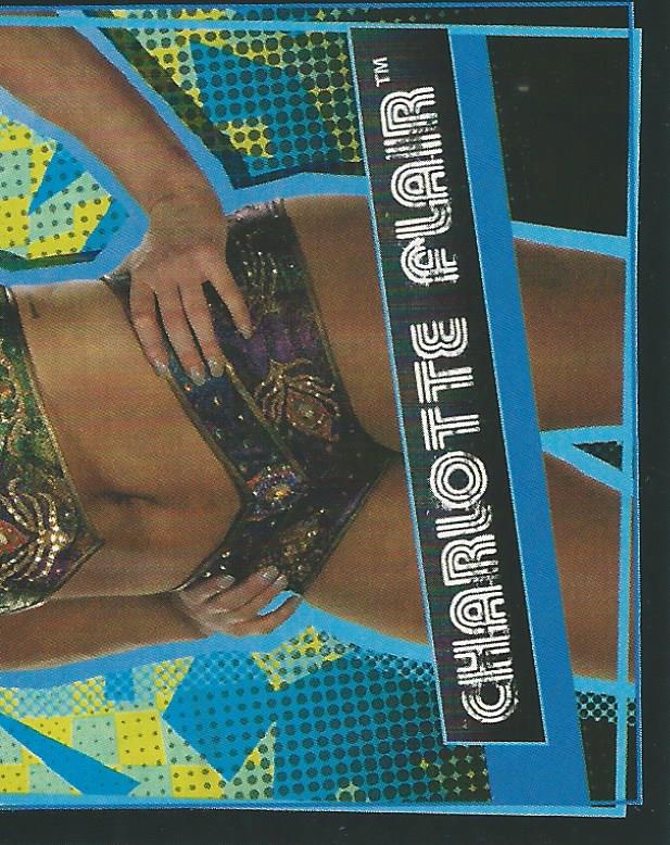 WWE Topps Road to Wrestlemania Stickers 2021 Charlotte Flair No.37