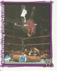 WWE Topps Superstars Uncovered Sticker Collection 2007 Jeff Hardy No.37