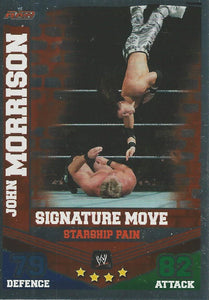 WWE Topps Slam Attax Mayhem 2010 Trading Card John Morrison No.37