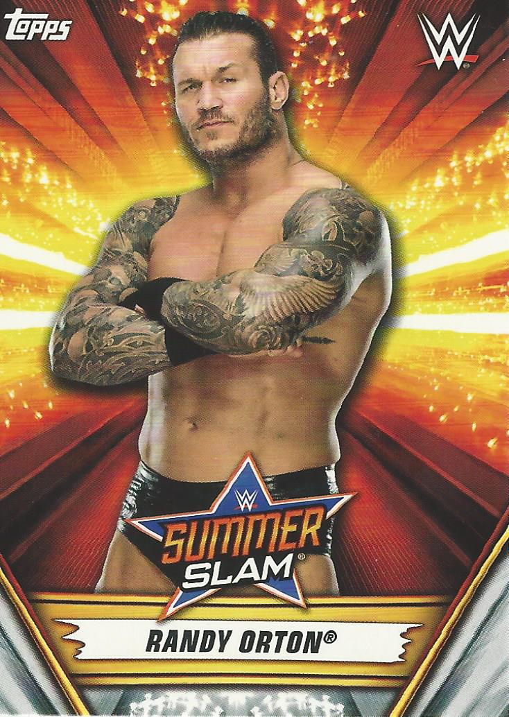 WWE Topps Summerslam 2019 Trading Card Randy Orton No.37