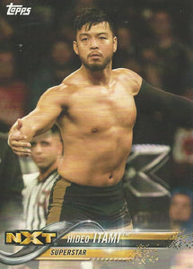 WWE Topps 2018 Trading Cards Hideo Itami No.37