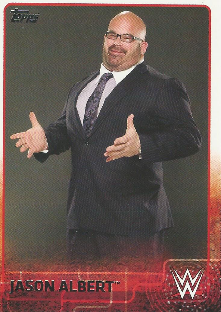 WWE Topps 2015 Trading Card Jason Albert No.37