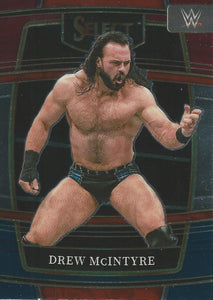 WWE Panini Select Trading Cards 2022 Red/Silver/Blue Drew McIntyre No.37