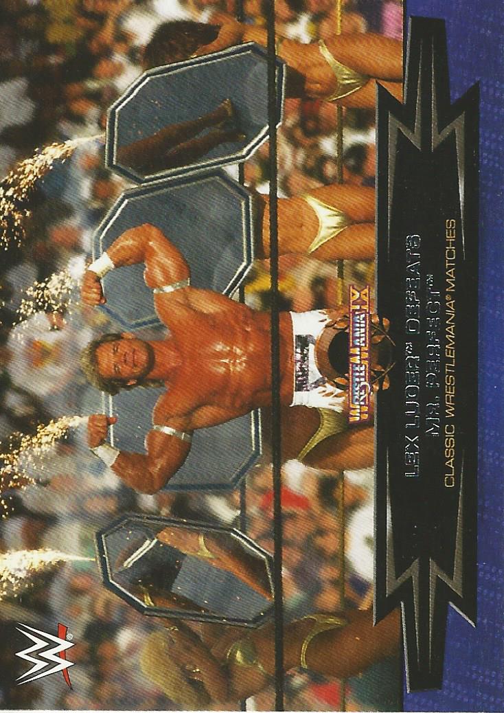 WWE Topps Road to Wrestlemania 2015 Trading Cards Lex Luger 7 of 30