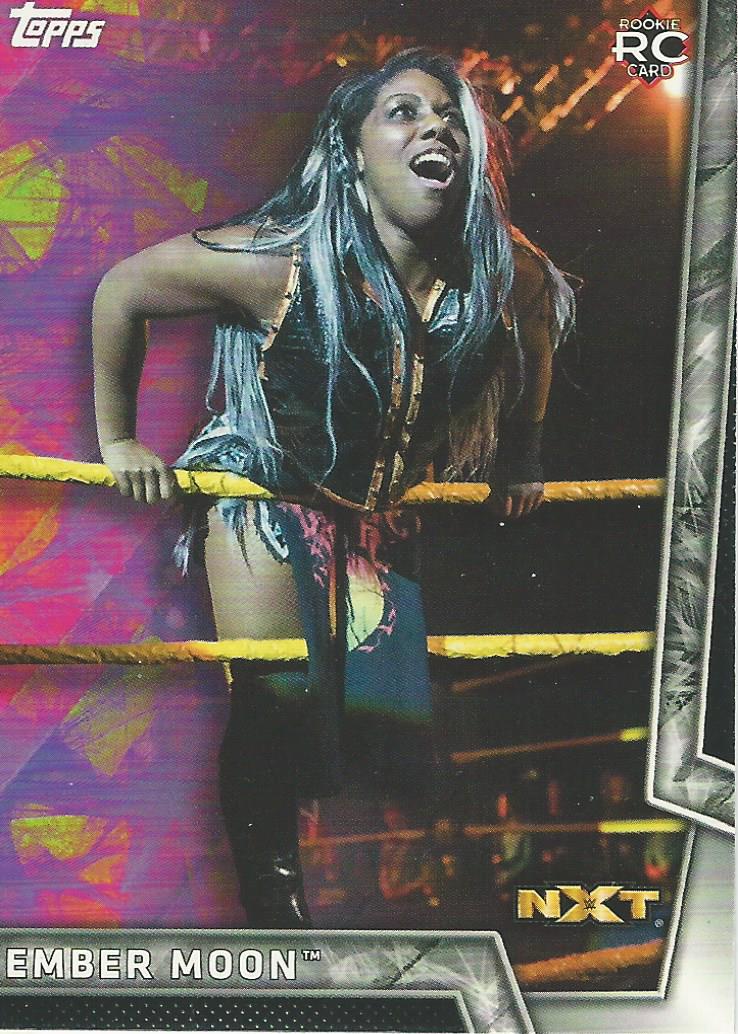 WWE Topps Women Division 2018 Trading Cards Ember Moon No.37