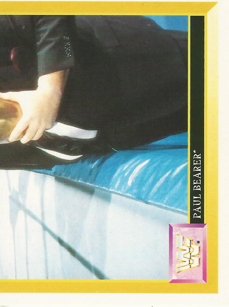 WWF Merlin Sticker Collection 1994 Paul Bearer No.37