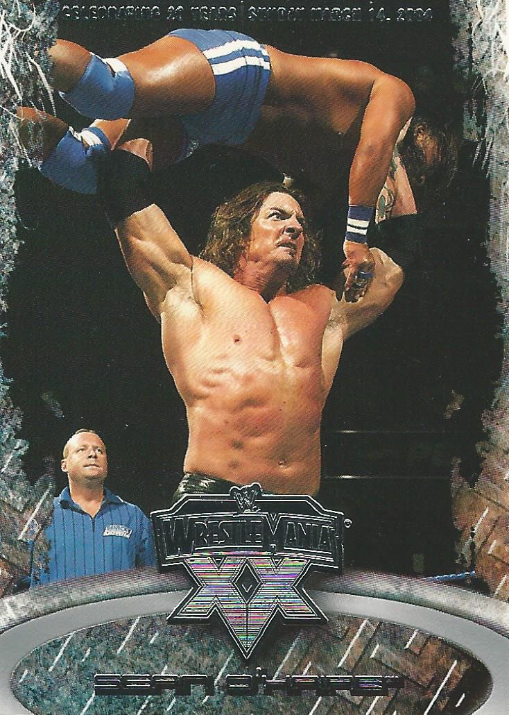 WWE Fleer Wrestlemania XX Trading Card 2004 Sean O'Haire No.37