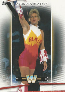 WWE Topps Women Division 2017 Trading Card Alundra Blayze R37