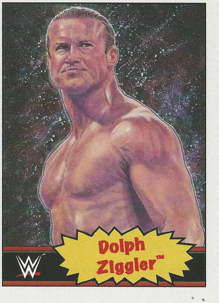 WWE Topps Living Set Trading Cards Dolph Ziggler No.37