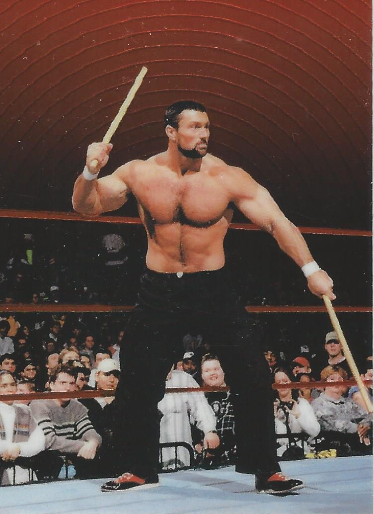 WWF Smackdown Chrome 1999 Trading Card Steve Blackman No.37