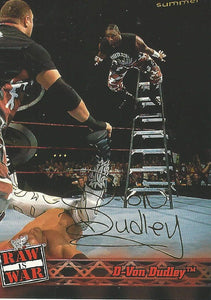 WWF Fleer Raw 2001 Trading Cards D-Von Dudley No.37