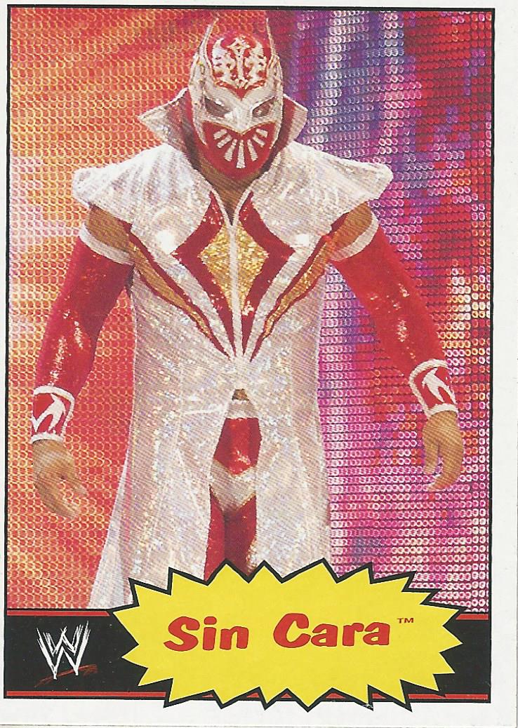 WWE Topps Heritage 2012 Trading Cards Sin Cara No.37