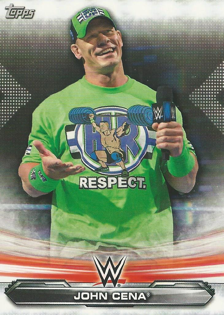 WWE Topps Raw 2019 Trading Card John Cena No.37