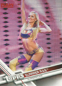 WWE Topps Then Now Forever 2017 Trading Card Summer Rae No.137