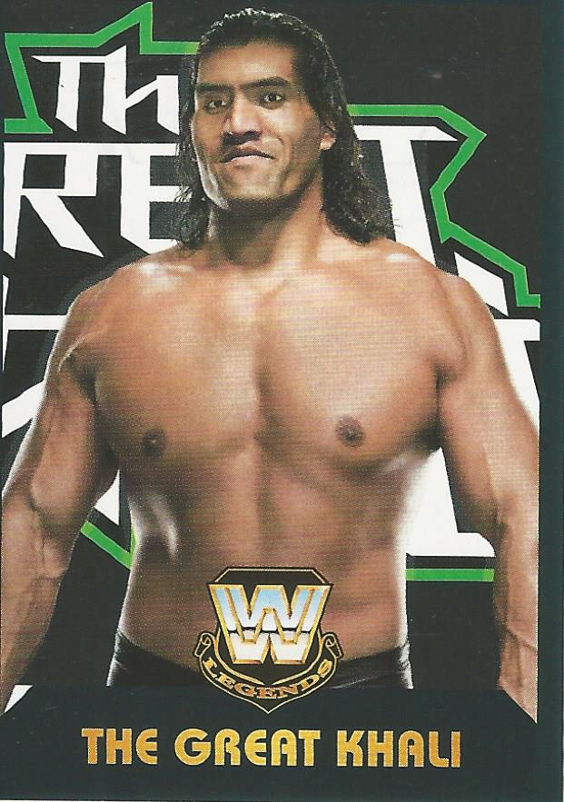 WWE Panini 2022 Sticker Collection The Great Khali No.380