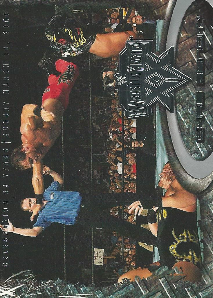 WWE Fleer Wrestlemania XX Trading Cards 2004 Chris Benoit No.44