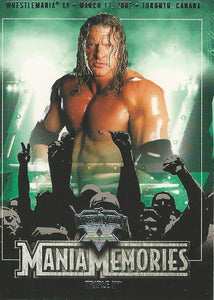 WWE Fleer Wrestlemania XX Trading Cards 2004 Triple H No.83