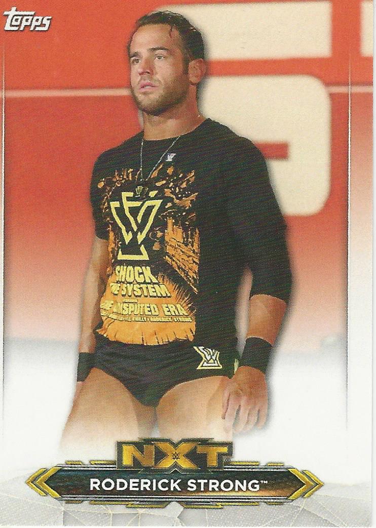 WWE Topps NXT 2020 Trading Cards Roderick Strong No.38
