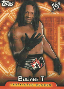 WWE Topps Insider 2006 Trading Cards US Booker T No.38