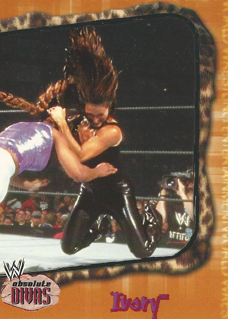 WWE Fleer Absolute Divas Trading Card 2002 Ivory No.38
