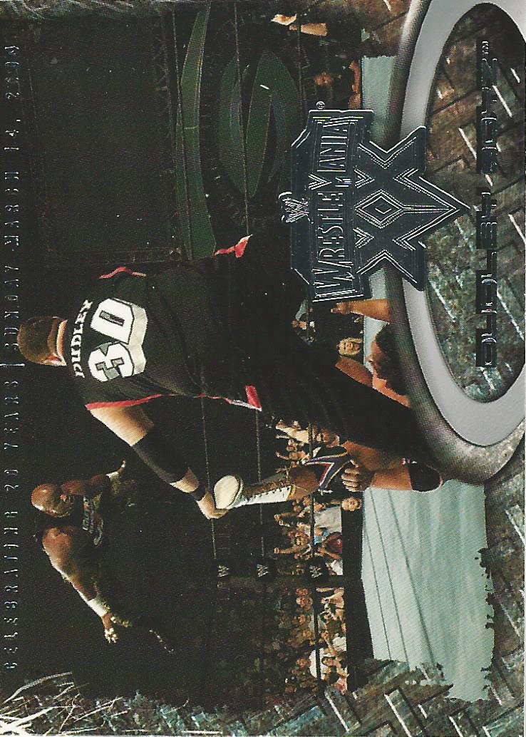 WWE Fleer Wrestlemania XX Trading Card 2004 Dudley Boyz No.38