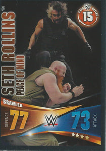 WWE Topps Slam Attax Rivals 2014 Trading Card Seth Rollins No.38