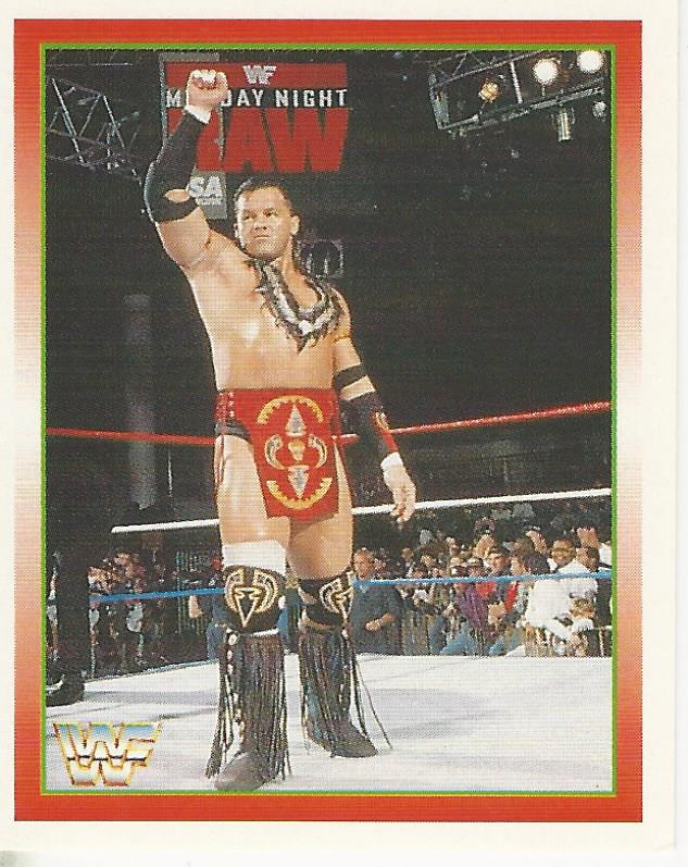 WWF Merlin Stickers 1995 Tatanka No.38