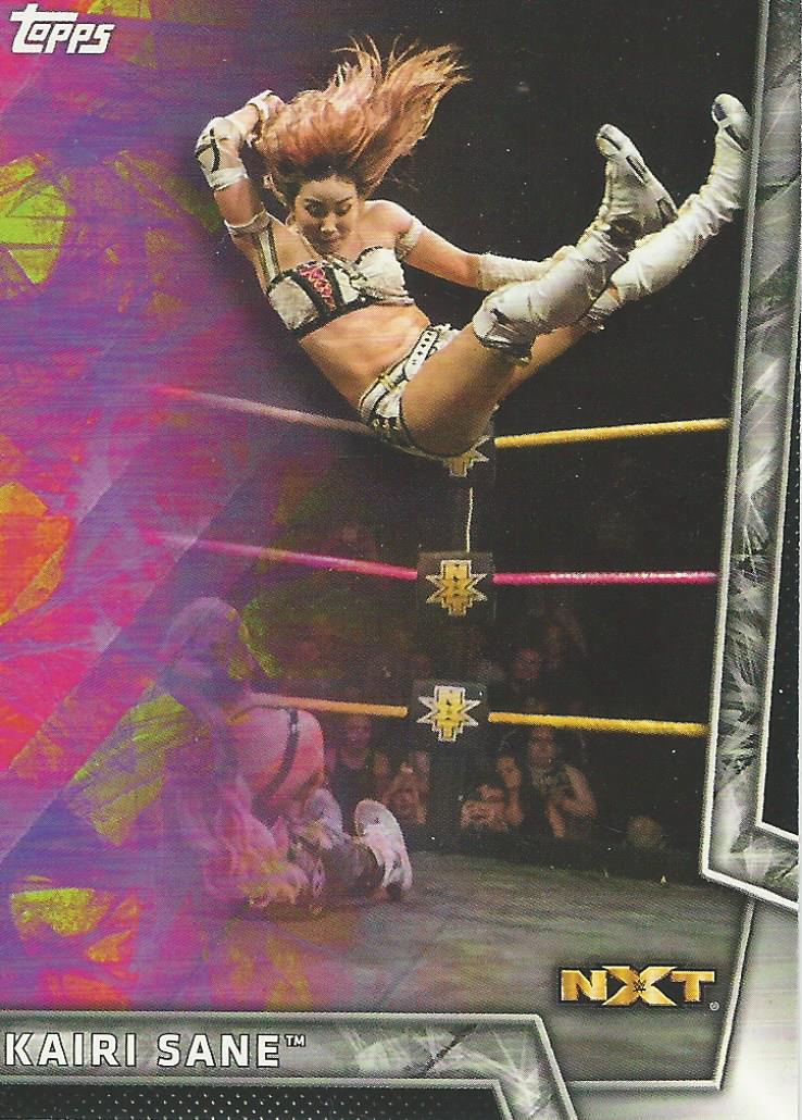 WWE Topps Women Division 2018 Trading Cards Kairi Sane No.38