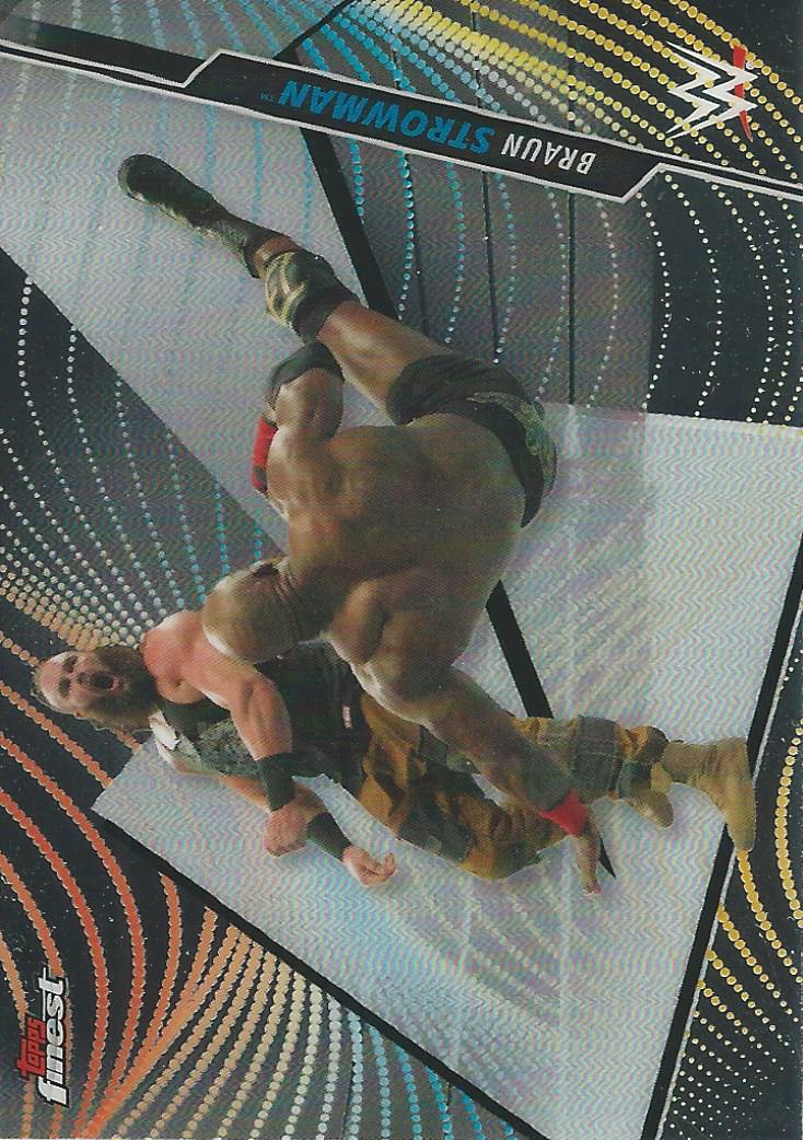 WWE Topps Finest 2020 Trading Card Braun Strowman No.38