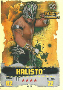 WWE Topps Slam Attax Takeover 2016 Trading Card Kalisto No.38