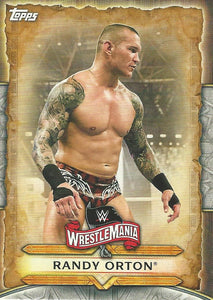 WWE Topps Road to Wrestlemania 2020 Trading Cards Randy Orton WM-38