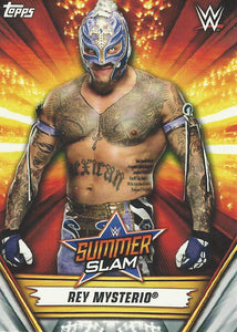 WWE Topps Summerslam 2019 Trading Card Rey Mysterio No.38