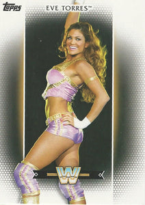 WWE Topps Women Division 2017 Trading Card Eve Torres R38