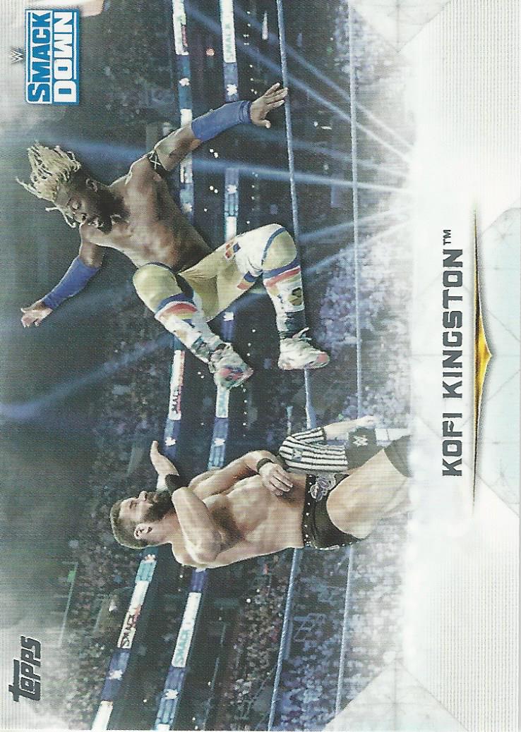 WWE Topps Undisputed 2020 Trading Card Kofi Kingston No.38