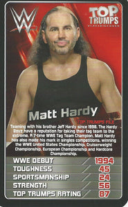 WWE Top Trumps 2018 Matt Hardy