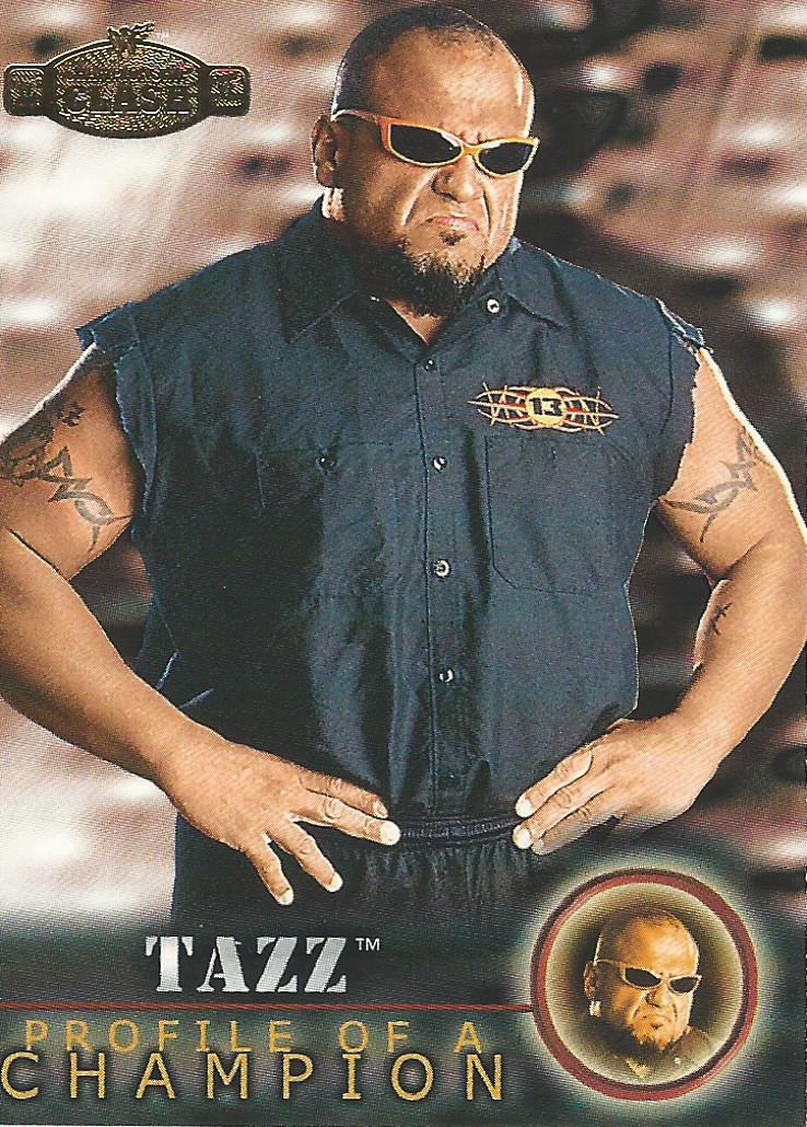 WWF Fleer Championship Clash 2001 Trading Card Tazz No.48