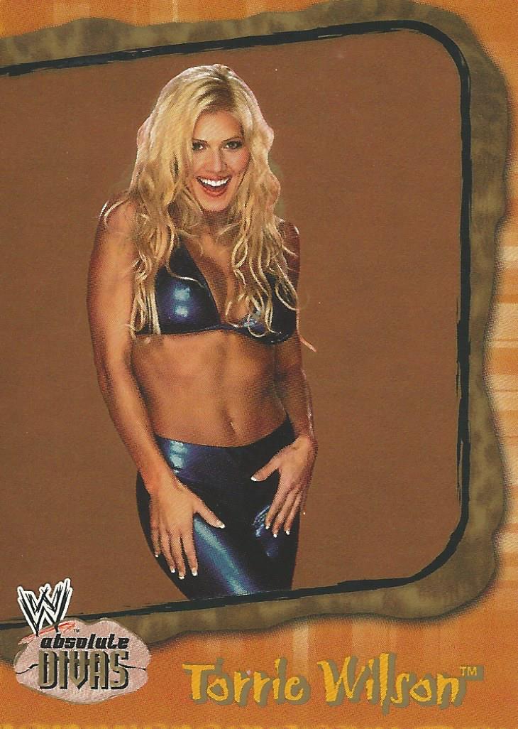 WWE Fleer Absolute Divas 2002 Trading Cards Torrie Wilson Bronze No.7