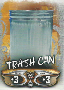 WWE Topps Slam Attax Live 2018 Trading Card Trash Can No.392