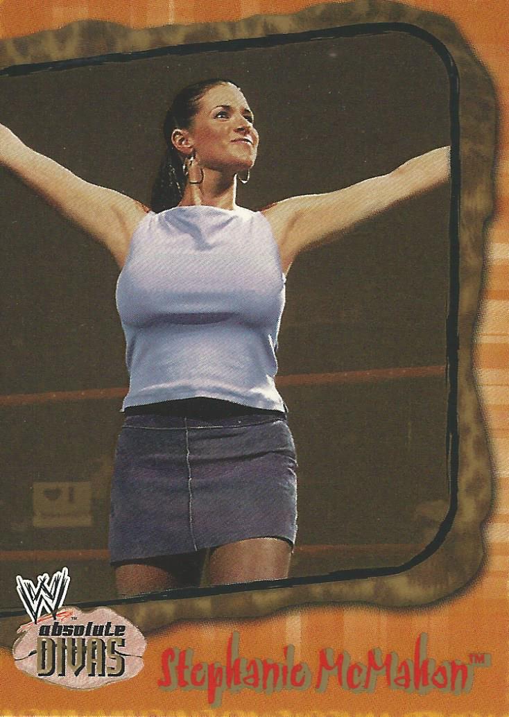 WWE Fleer Absolute Divas 2002 Trading Cards Stephanie McMahon Bronze No.11
