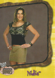 WWE Fleer Absolute Divas 2002 Trading Cards Nidia Bronze No.12