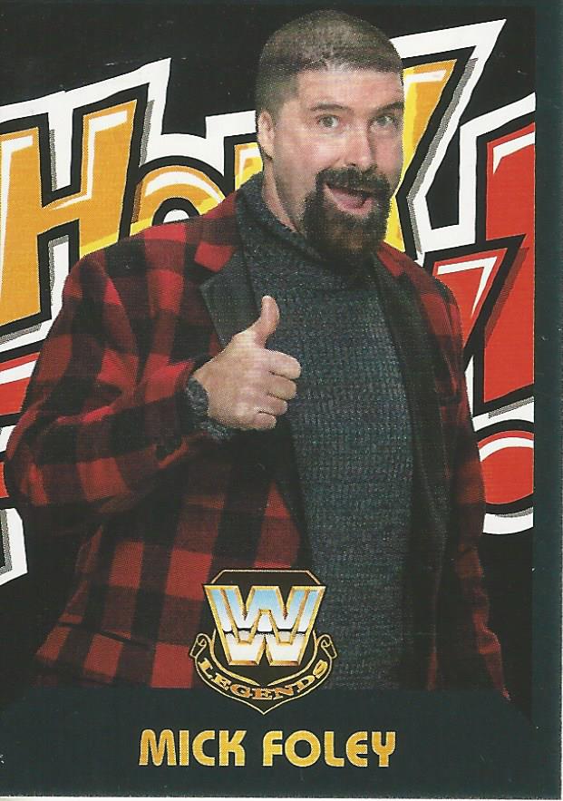 WWE Panini 2022 Sticker Collection Mick Foley No.395