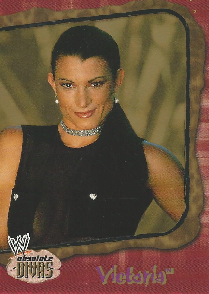 WWE Fleer Absolute Divas 2002 Trading Cards Victoria Bronze No.14